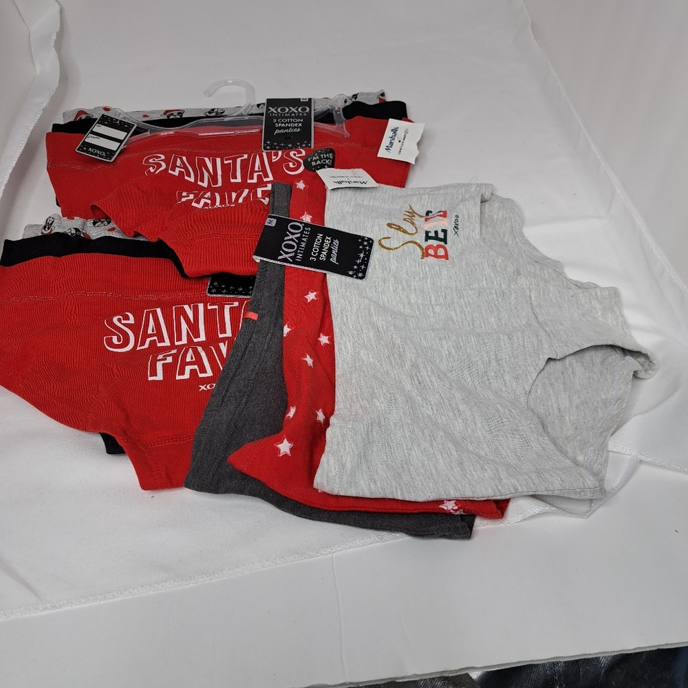 3 sets of 3 underwear new with tags size m